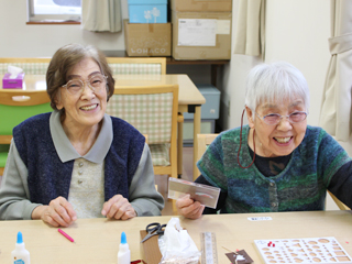 介護施設でのボランティア活動2